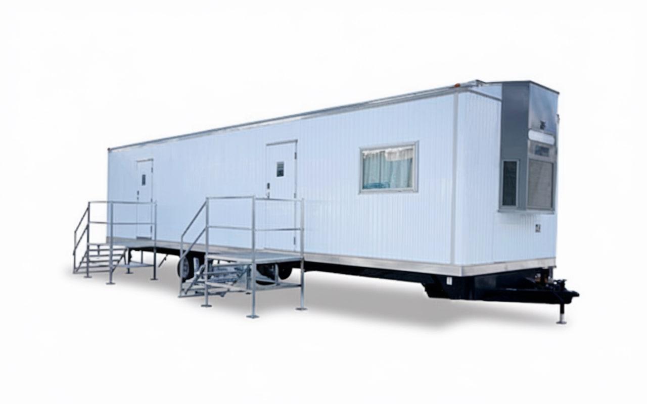 office trailers can be customized to fit specific business needs, such as adding extra windows or doors